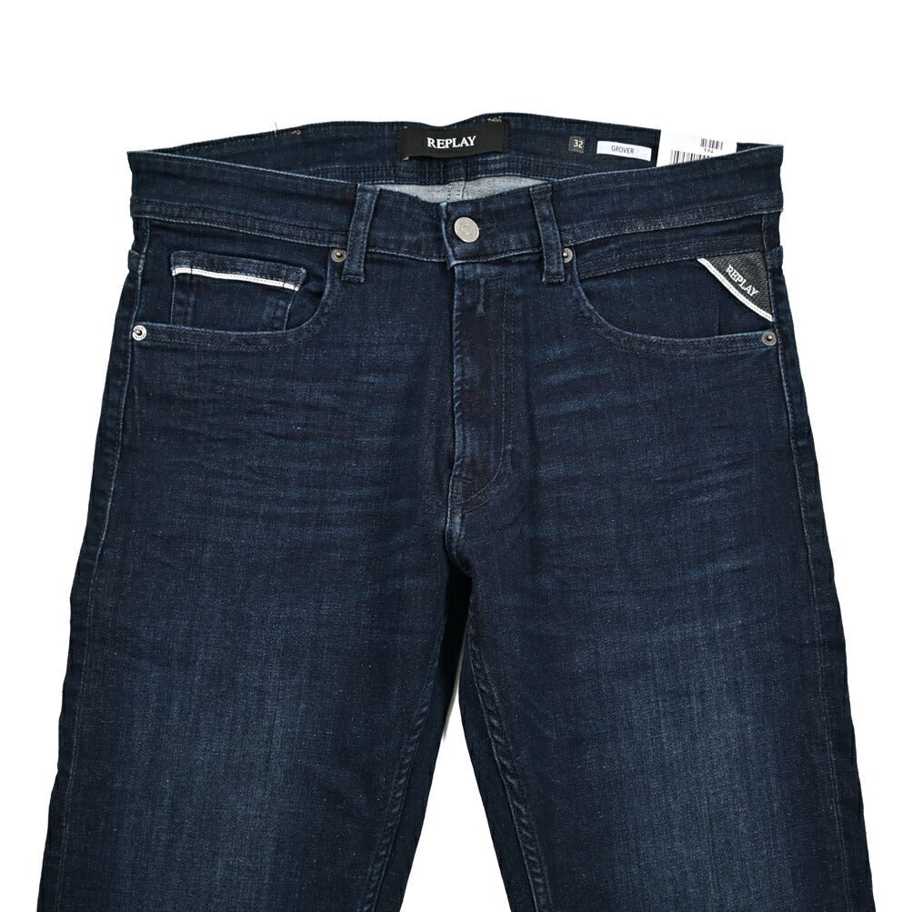 REPLAY GROVER ストレッチデニム ストレートフィットジーンズ / MA972Z｜428701-W32-L32｜GUARDAROBA MILANO OFFICIAL STORE