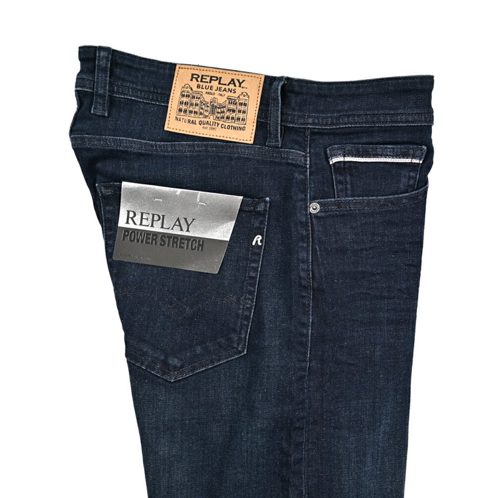 REPLAY GROVER ストレッチデニム ストレートフィットジーンズ / MA972Z｜428701-W32-L32｜GUARDAROBA MILANO OFFICIAL STORE