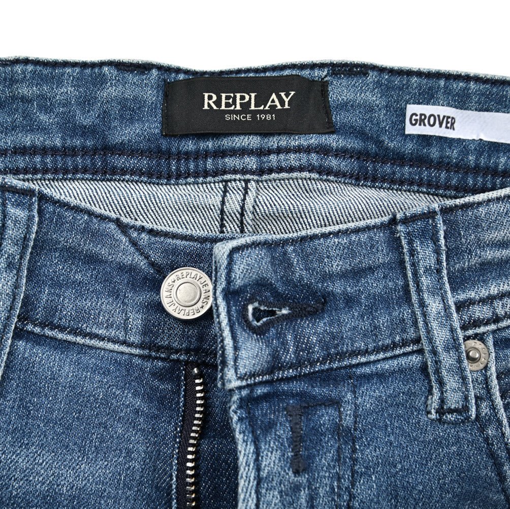 REPLAY GROVER ストレッチデニム ストレートフィットジーンズ / MA972Z｜429157-W29-L30｜GUARDAROBA MILANO OFFICIAL STORE