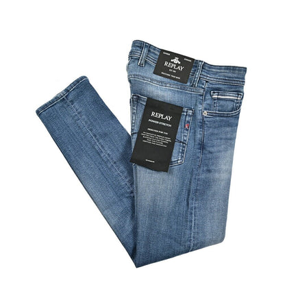 REPLAY GROVER ストレッチデニム ストレートフィットジーンズ / MA972Z｜429157-W29-L30｜GUARDAROBA MILANO OFFICIAL STORE