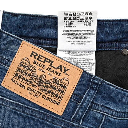 REPLAY GROVER ストレッチデニム ストレートフィットジーンズ / MA972Z｜429337-W30-L30｜GUARDAROBA MILANO OFFICIAL STORE