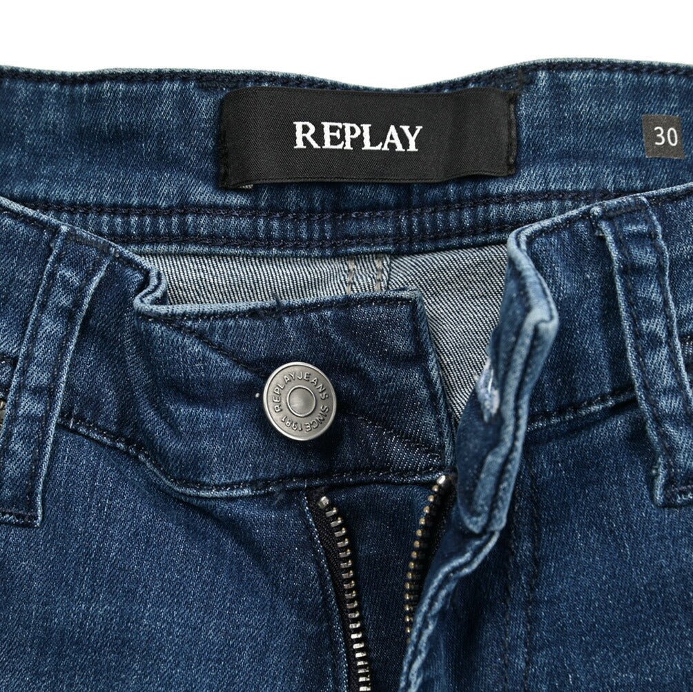 REPLAY GROVER ストレッチデニム ストレートフィットジーンズ / MA972Z｜429337-W30-L30｜GUARDAROBA MILANO OFFICIAL STORE