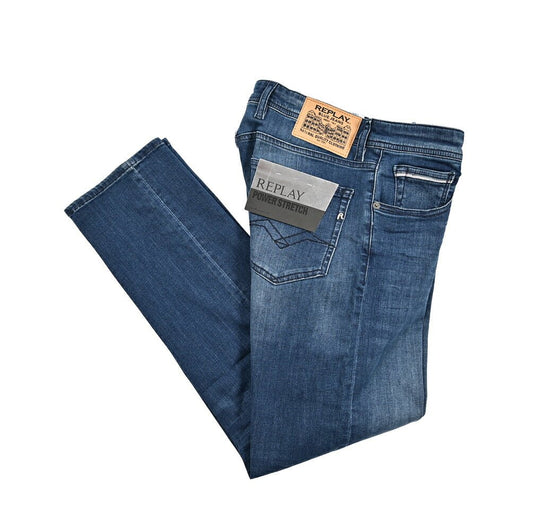 REPLAY GROVER ストレッチデニム ストレートフィットジーンズ / MA972Z｜429337-W30-L30｜GUARDAROBA MILANO OFFICIAL STORE