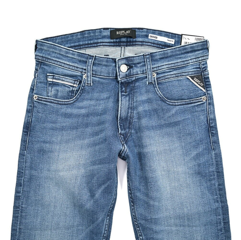 REPLAY GROVER ストレッチデニム ストレートフィットジーンズ / MA972Z｜429346-W31-L30｜GUARDAROBA MILANO OFFICIAL STORE