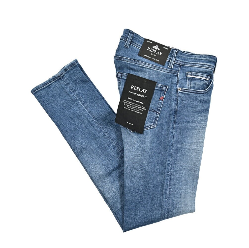 REPLAY GROVER ストレッチデニム ストレートフィットジーンズ / MA972Z｜429346-W31-L30｜GUARDAROBA MILANO OFFICIAL STORE