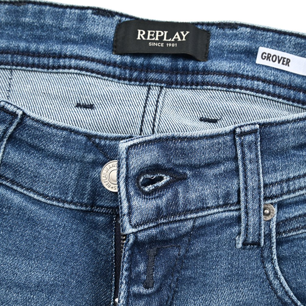 REPLAY GROVER ストレッチデニム ストレートフィットジーンズ / MA972Z｜429346-W31-L30｜GUARDAROBA MILANO OFFICIAL STORE
