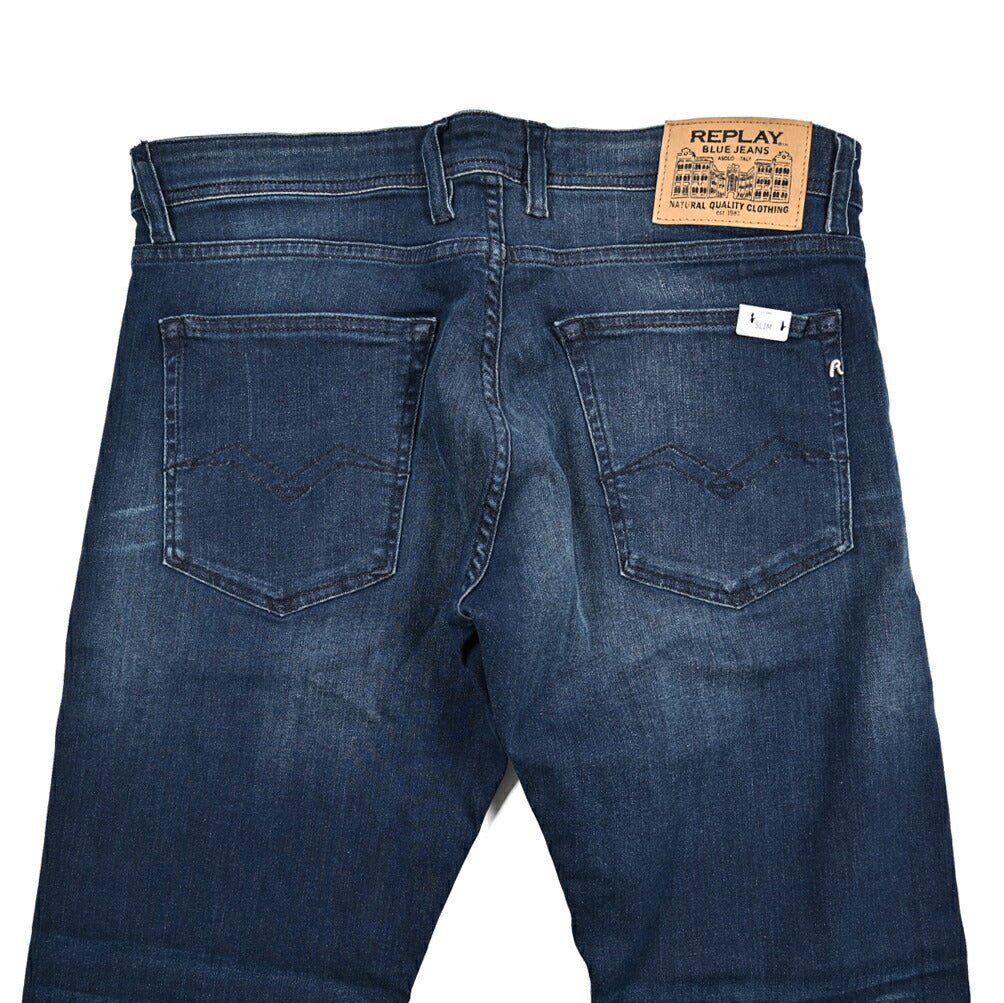 秋冬先行セール｜REPLAY GROVER ストレッチデニム ストレートフィットジーンズ / MA972Z｜429396-W32-L30｜GUARDAROBA MILANO OFFICIAL STORE