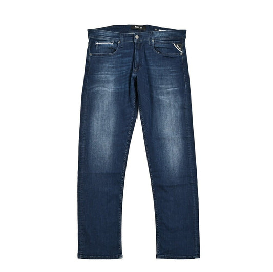 秋冬先行セール｜REPLAY GROVER ストレッチデニム ストレートフィットジーンズ / MA972Z｜429396-W32-L30｜GUARDAROBA MILANO OFFICIAL STORE