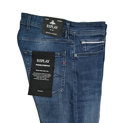 REPLAY GROVER パワーストレッチデニム ストレートフィットジーンズ / MA972Z｜429416｜GUARDAROBA MILANO OFFICIAL STORE