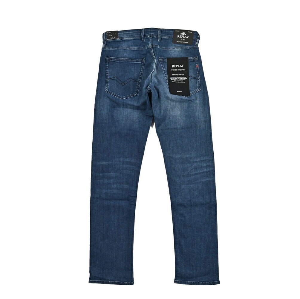 REPLAY GROVER パワーストレッチデニム ストレートフィットジーンズ / MA972Z｜429416｜GUARDAROBA MILANO OFFICIAL STORE