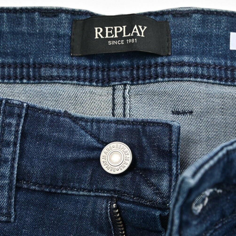 REPLAY GROVER パワーストレッチデニム ストレートフィットジーンズ / MA972Z｜429416｜GUARDAROBA MILANO OFFICIAL STORE