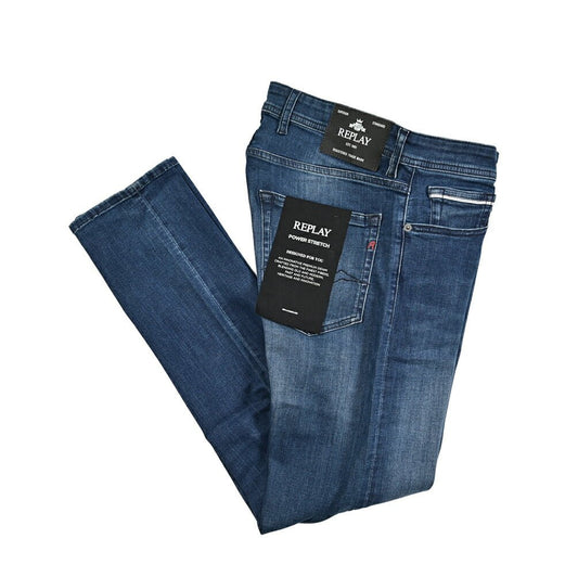 REPLAY GROVER パワーストレッチデニム ストレートフィットジーンズ / MA972Z｜429416｜GUARDAROBA MILANO OFFICIAL STORE