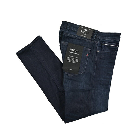 REPLAY GROVER パワーストレッチデニム ストレートフィットジーンズ / MA972Z｜429418｜GUARDAROBA MILANO OFFICIAL STORE