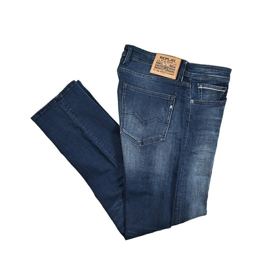 REPLAY GROVER パワーストレッチデニム ストレートフィットジーンズ / MA972Z｜429530｜GUARDAROBA MILANO OFFICIAL STORE