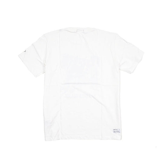 REPLAY “ICON SELECTION” コットン100% 半袖Tシャツ ホワイト XL | GUARDAROBA MILANO OFFICIAL STORE