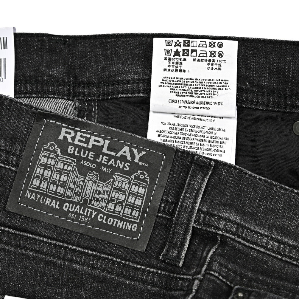 REPLAY JONDRILL ストレッチデニム スキニーフィットジーンズ / MA931｜429190-W32-L30｜GUARDAROBA MILANO OFFICIAL STORE
