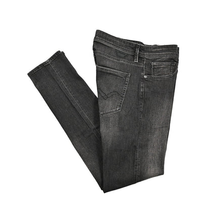 秋冬先行セール｜REPLAY LANNY ストレッチデニム リラックステーパードジーンズ / M1018｜428663-W30-L32｜GUARDAROBA MILANO OFFICIAL STORE