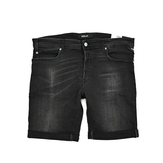 REPLAY ストレッチデニム テーパードショーツ / MA981｜429090｜GUARDAROBA MILANO OFFICIAL STORE