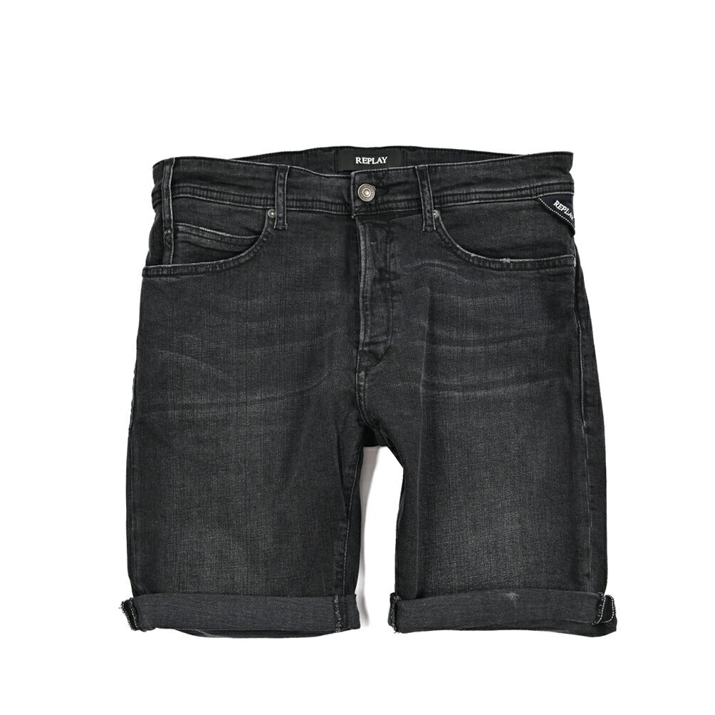 REPLAY ストレッチデニム テーパードショーツ / MA981Y｜429094-32｜GUARDAROBA MILANO OFFICIAL STORE