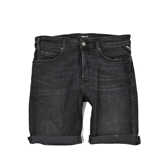 REPLAY ストレッチデニム テーパードショーツ / MA981Y｜429094-32｜GUARDAROBA MILANO OFFICIAL STORE