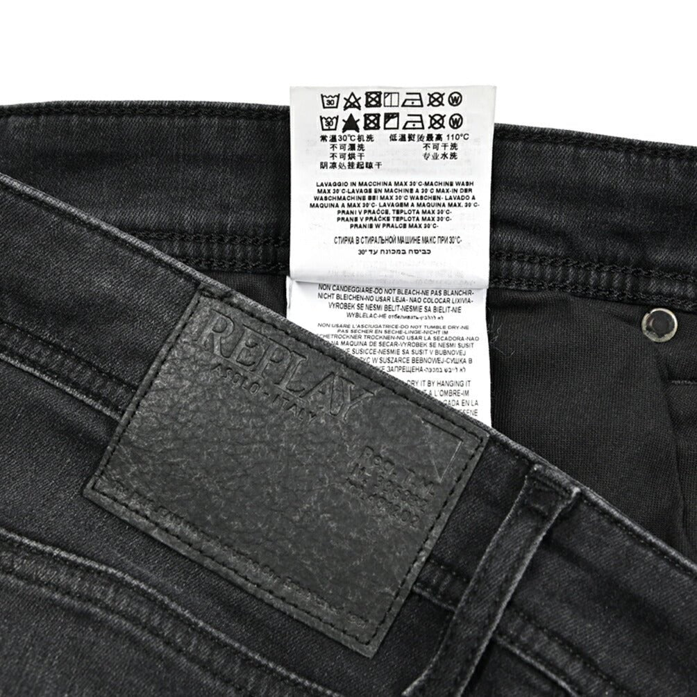 REPLAY ストレッチデニム テーパードショーツ / MG981Y｜429093｜GUARDAROBA MILANO OFFICIAL STORE