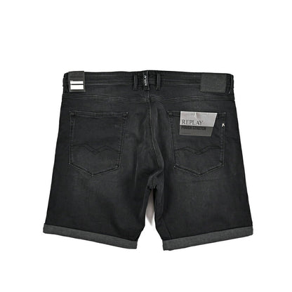 REPLAY ストレッチデニム テーパードショーツ / MG981Y｜429093｜GUARDAROBA MILANO OFFICIAL STORE