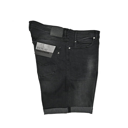 REPLAY ストレッチデニム テーパードショーツ / MG981Y｜429093｜GUARDAROBA MILANO OFFICIAL STORE