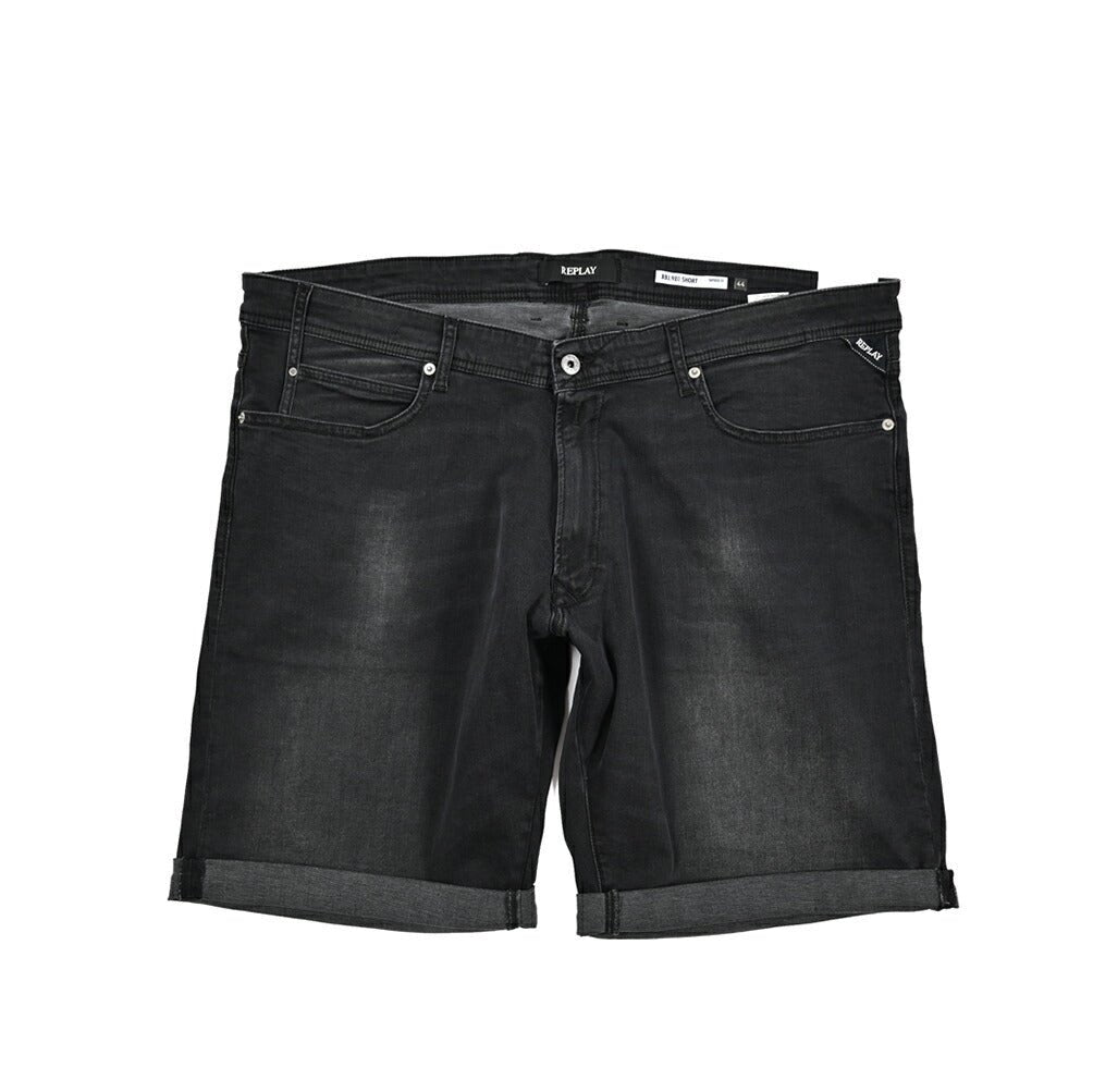 REPLAY ストレッチデニム テーパードショーツ / MG981Y｜429093｜GUARDAROBA MILANO OFFICIAL STORE