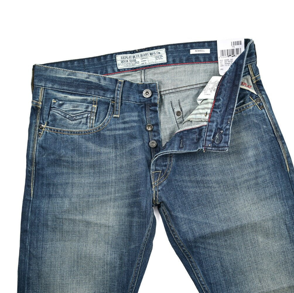 秋冬先行セール｜REPLAY NEWBILL コットン100%デニム コンフォートフィットジーンズ / MA955｜429096-W29-L30｜GUARDAROBA MILANO OFFICIAL STORE