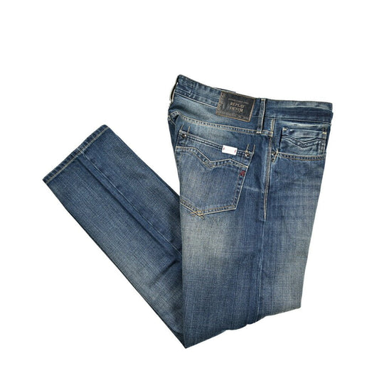 秋冬先行セール｜REPLAY NEWBILL コットン100%デニム コンフォートフィットジーンズ / MA955｜429096-W29-L30｜GUARDAROBA MILANO OFFICIAL STORE