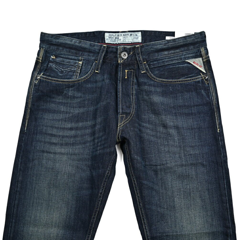 REPLAY NEWBILL コットン100%デニム コンフォートフィットジーンズ / MA955｜429128-W32-L30｜GUARDAROBA MILANO OFFICIAL STORE