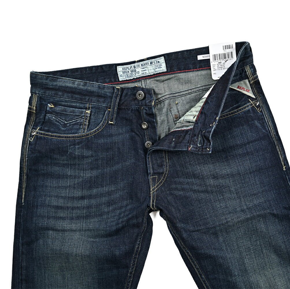 REPLAY NEWBILL コットン100%デニム コンフォートフィットジーンズ / MA955｜429128-W32-L30｜GUARDAROBA MILANO OFFICIAL STORE