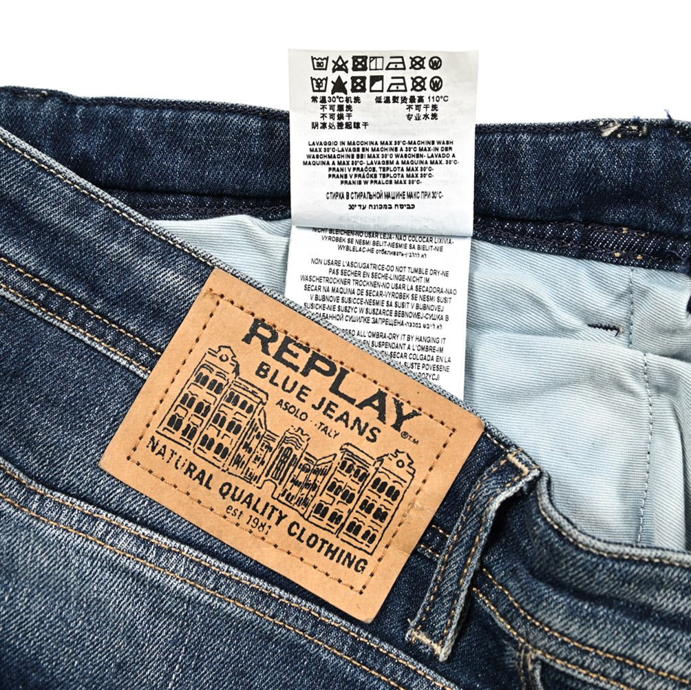 REPLAY ROCCO ストレッチデニム コンフォートフィットジーンズ / M1005｜429306-W32-L30｜GUARDAROBA MILANO OFFICIAL STORE