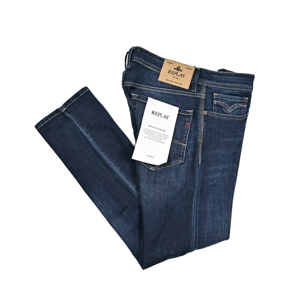 秋冬先行セール｜REPLAY ROCCO ストレッチデニム コンフォートフィットジーンズ / M1005｜429378-W32-L32｜GUARDAROBA MILANO OFFICIAL STORE