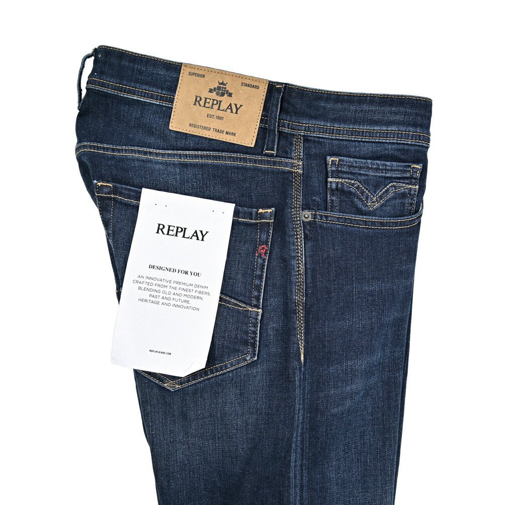 秋冬先行セール｜REPLAY ROCCO ストレッチデニム コンフォートフィットジーンズ / M1005｜429378-W32-L32｜GUARDAROBA MILANO OFFICIAL STORE