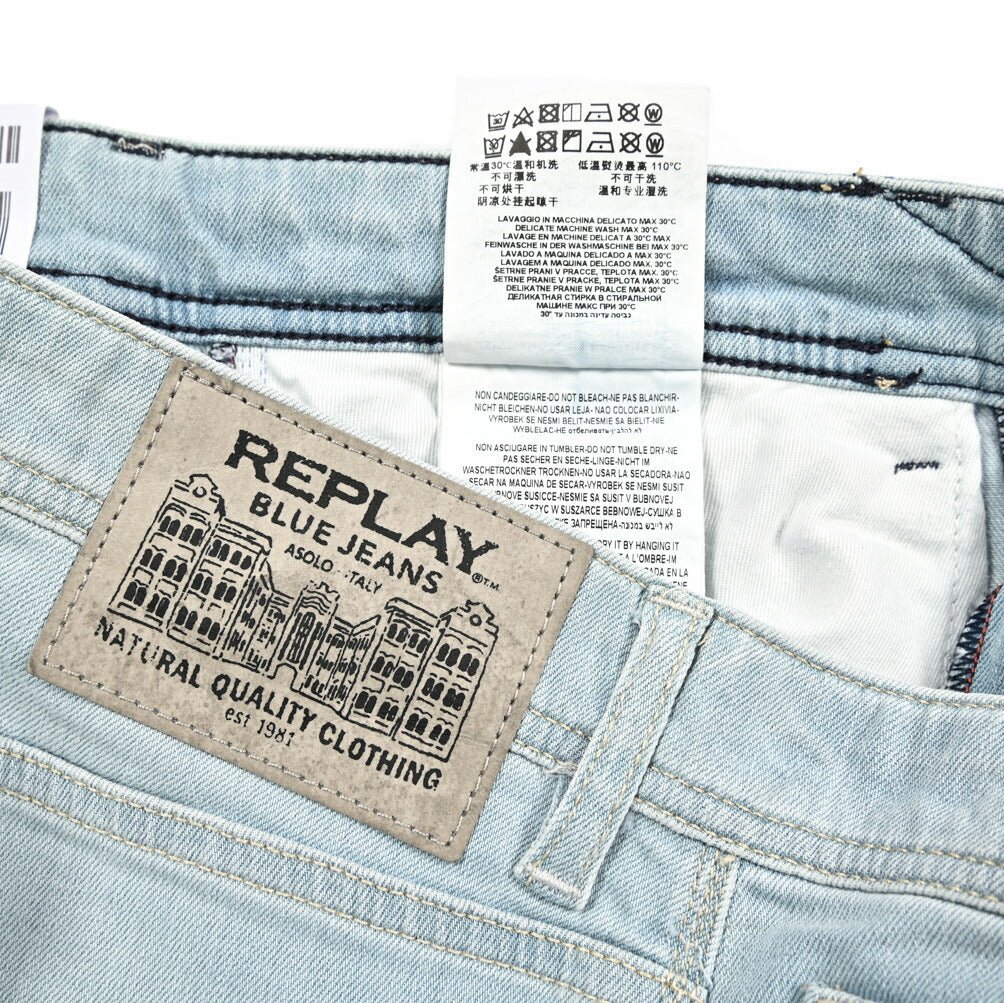 REPLAY ROCCO ストレッチデニム コンフォートフィットジーンズ / MA1005｜429217-W29-L30｜GUARDAROBA MILANO OFFICIAL STORE