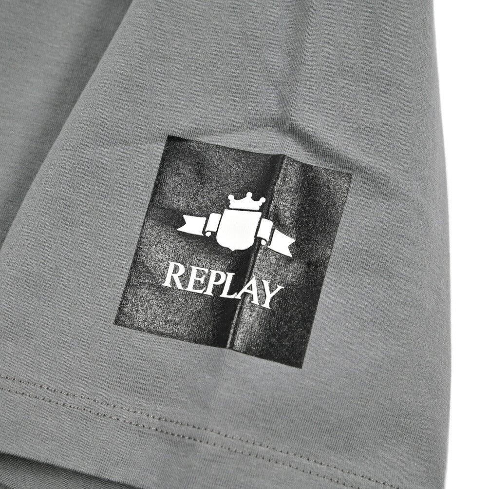 REPLAY ストレッチコットン 半袖クルーネックTシャツ｜430029-L｜GUARDAROBA MILANO OFFICIAL STORE