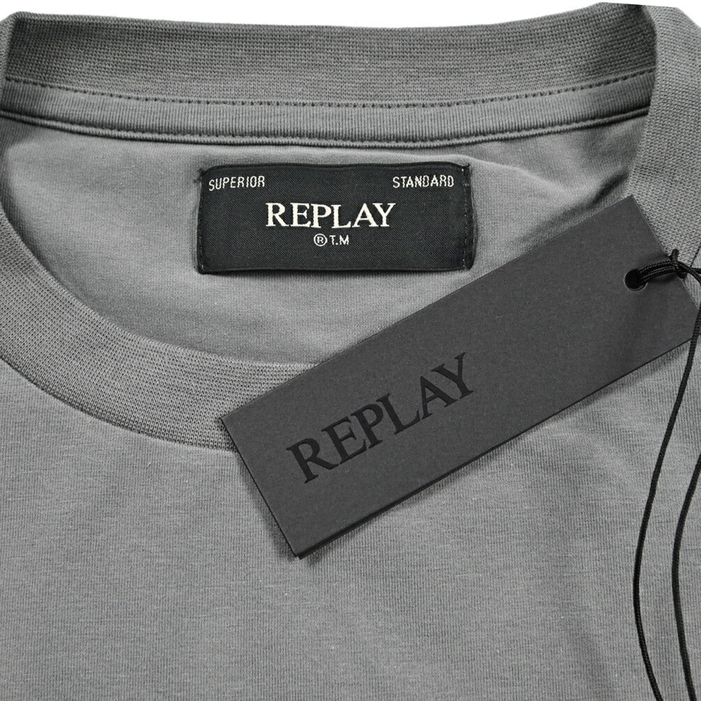 REPLAY ストレッチコットン 半袖クルーネックTシャツ｜430029-L｜GUARDAROBA MILANO OFFICIAL STORE