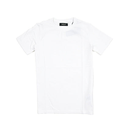 REPLAY ストレッチコットン 半袖Tシャツ ホワイト XS | GUARDAROBA MILANO OFFICIAL STORE