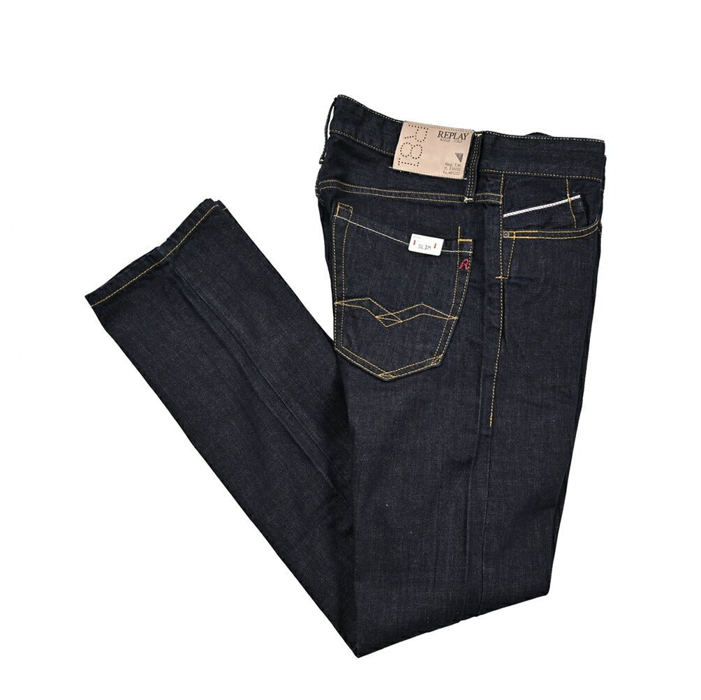 REPLAY WAITOM コットン100%デニム レギュラーフィットジーンズ / M983｜429141-W30-L32｜GUARDAROBA MILANO OFFICIAL STORE