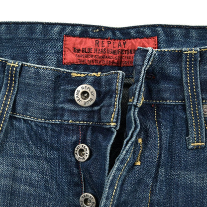 REPLAY WAITOM コットン100%デニム レギュラーフィットジーンズ / M983｜429151-W32-L34｜GUARDAROBA MILANO OFFICIAL STORE