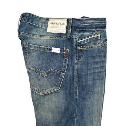 REPLAY WAITOM コットン100%デニム レギュラーフィットジーンズ / M983｜429151-W32-L34｜GUARDAROBA MILANO OFFICIAL STORE