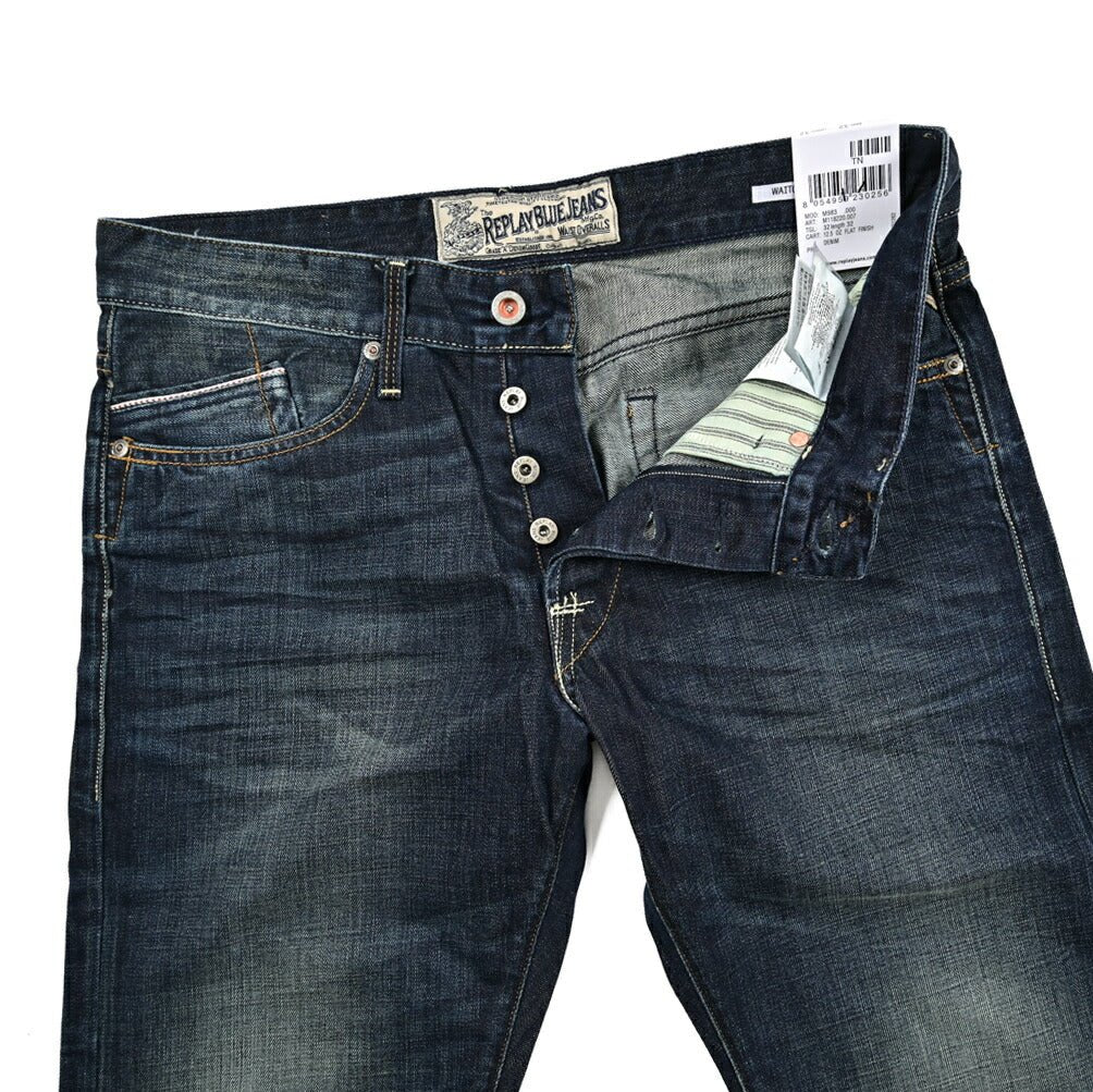 REPLAY WAITOM コットン100%デニム レギュラーフィットジーンズ / M983｜429252-W32-L32｜GUARDAROBA MILANO OFFICIAL STORE