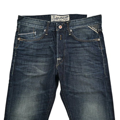 REPLAY WAITOM コットン100%デニム レギュラーフィットジーンズ / M983｜429252-W32-L32｜GUARDAROBA MILANO OFFICIAL STORE