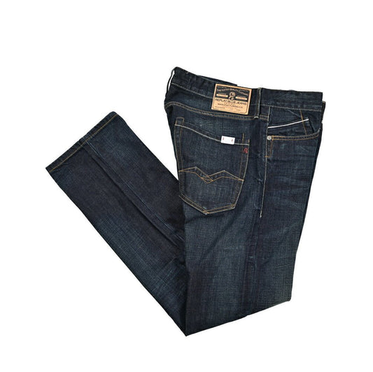 REPLAY WAITOM コットン100%デニム レギュラーフィットジーンズ / M983｜429319｜GUARDAROBA MILANO OFFICIAL STORE