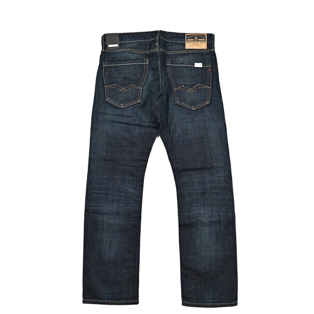 REPLAY WAITOM コットン100%デニム レギュラーフィットジーンズ / M983｜429319｜GUARDAROBA MILANO OFFICIAL STORE