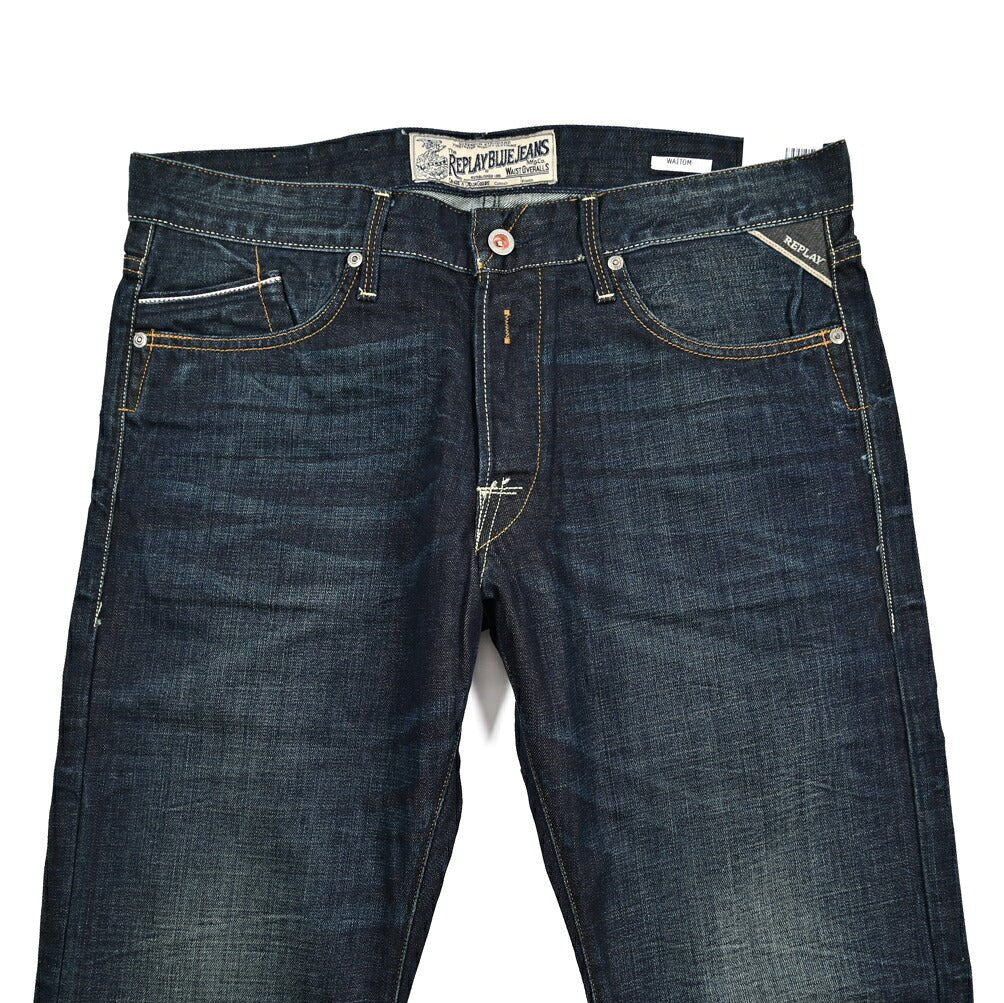 REPLAY WAITOM コットン100%デニム レギュラーフィットジーンズ / M983｜429319｜GUARDAROBA MILANO OFFICIAL STORE