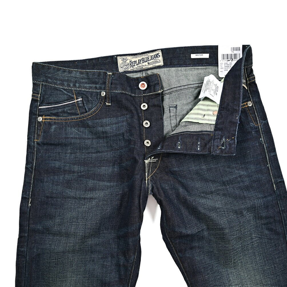 REPLAY WAITOM コットン100%デニム レギュラーフィットジーンズ / M983｜429319｜GUARDAROBA MILANO OFFICIAL STORE