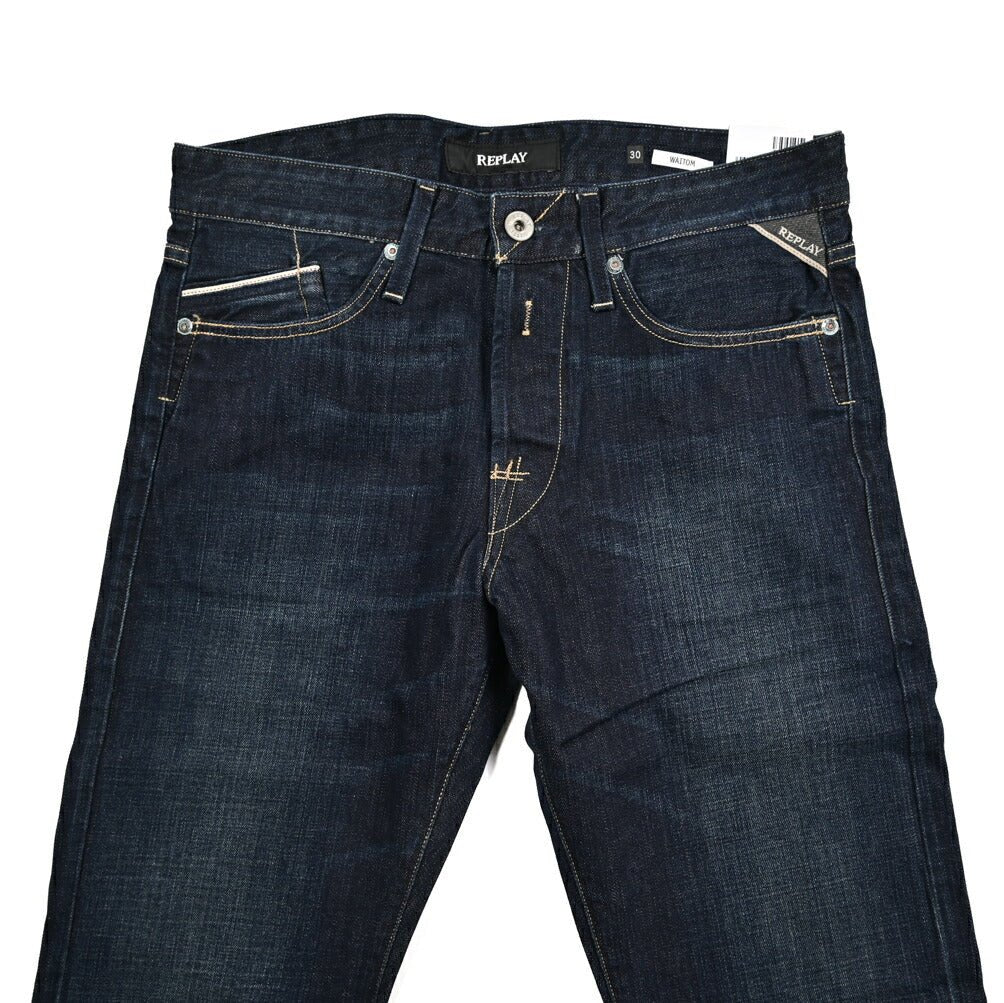 REPLAY WAITOM コットン100%デニム レギュラージーンズ / M983｜429534-W30-L32｜GUARDAROBA MILANO OFFICIAL STORE