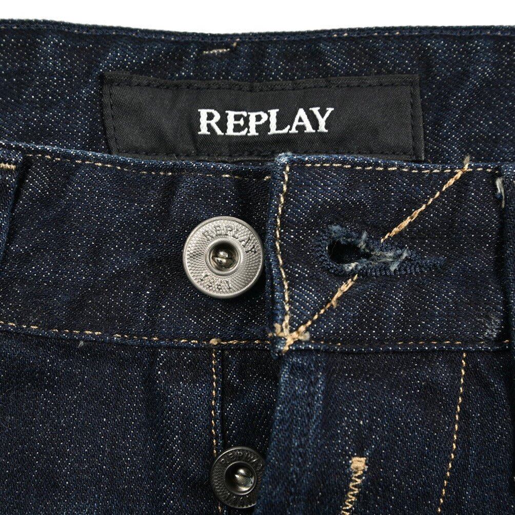 REPLAY WAITOM コットン100%デニム レギュラージーンズ / M983｜429534-W30-L32｜GUARDAROBA MILANO OFFICIAL STORE